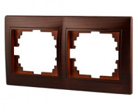 &quot;Lezard Мира рамка 2 мест. (б/вст, горизонт.) маун (PC) 701-0404/0400-147