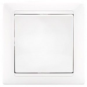 Bylectrica СТИЛЬ выкл. 1 кл. СУ с самовозвратом белый, (С110-896)