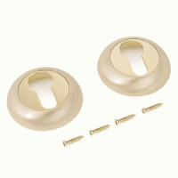 Накладка для ц/м АЛЛЮР АРТ ET-R1 SB(3276) круглое основание мат.золото (100,10) (компл)