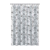 Шторка для ванной тм VETTA Цветы, ПЕВА 12 г/м2, 180x180 см, 1 дизайн