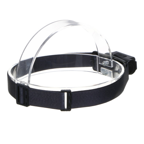 ЕРМАК Фонарь налобный, LED+COB, 4 режима, 500мАч, зарядка Туре-С, 80х33х33 мм, пластик, красный свет