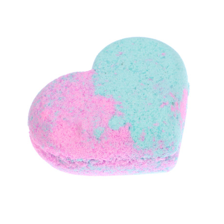 Соль для ванн шипучая "Сердце" 4 цвета, 110 г