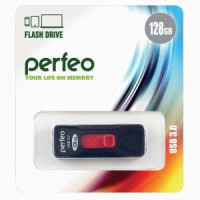 Флэш-диск USB 3.0 128GB Perfeo S05 Black