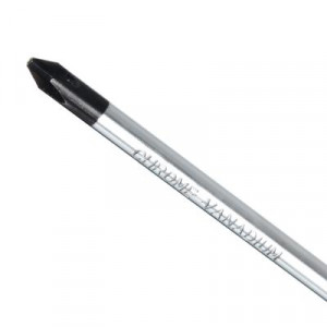 ЕРМАК Отвертка с прорезиненной ручкой PH2 6х100мм (+)