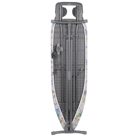 VETTA Доска гладильная 122х40х90см, металл, подставка под утюг с термоустойчивыми вст, удл.1,6м Н10