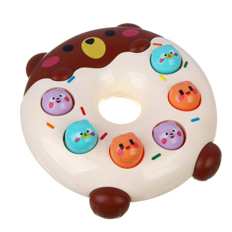 Развивающая игрушка сортер "Пончик", ABS, 22х5,5х15см, 2 диза