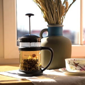 Чайник/кофейник (френч-пресс) Валенсия-800, стекло/нерж сталь/пластик, арт.60401 Master House