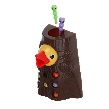 ИГРОЛЕНД Развивающая игрушка "Накорми птенца", PP, магнит, 13,4х10х10,5см