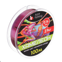 AZOR FISHING Леска &quot;Хамелеон&quot;, нейлон, 100м, 0,16мм, 3,9кг