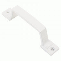 Д-град РС-60.01 прямая белая Ручка-скоба (30, 10)