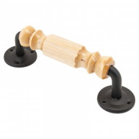 Домарт мод.9220мм черная Ручка-скоба декоративная (10)