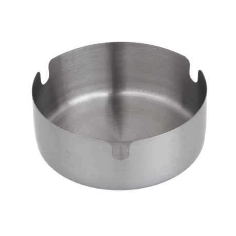 Пепельница круглая, 8x8x3 см, металл