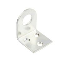 Проушина Угловая д/вис. замка 90х40 (цинк) &quot;Уральская Фурнитура&quot;   \150