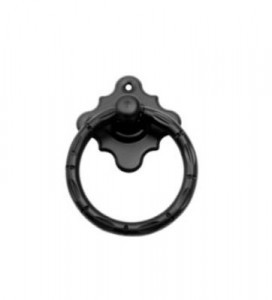 Домарт РК 80 мод.4 черная Ручка-кольцо (10)