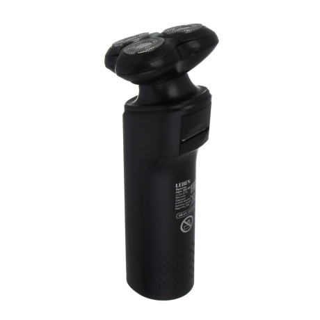 LEBEN Бритва с 3 плавающими головками, триммер, 7000об/мин, Li-ion 3.7в/800мАч, USB