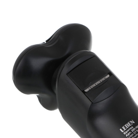 LEBEN Бритва с 3 плавающими головками, триммер, 7000об/мин, Li-ion 3.7в/800мАч, USB