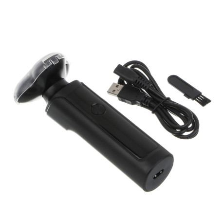 LEBEN Бритва с 3 плавающими головками, триммер, 7000об/мин, Li-ion 3.7в/800мАч, USB