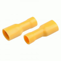 General Разъем плоский РпИмп 5,5-6-0,8 желтый "мама" (уп.50шт, цена за уп) GRIF-5,5-7,4-50 476235