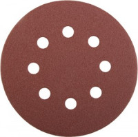 Круг STAYER &quot;PROFI&quot; из абразивной бумаги перфорированный, 125мм/ №80, 5шт