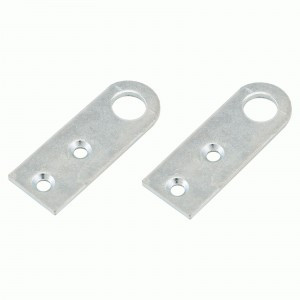 Проушина д/нав.замков Кунгур 18х50 прямая цинк (10пар в уп./цена за 2 шт.) (200,10)