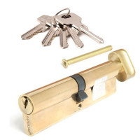 Личина Апекс 110-ZC с вертушкой и защитой от высвер. (Латунь)  \10