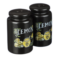 MILLIMI Лимонный курд Набор для соли и перца, 5х8см, керамика