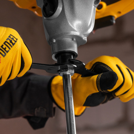 Миксер строительный EM-1-1220, 1220 Вт, 0-480/0-800 об/мин Denzel