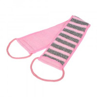 Мочалка &quot;Женская&quot; 10*60см, лента с ручками 41464, Банные штучки