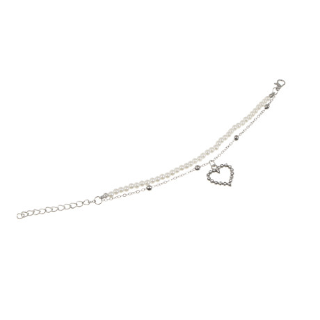 Браслет 15 см, сплав, 3 дизайна, БЖ25-30