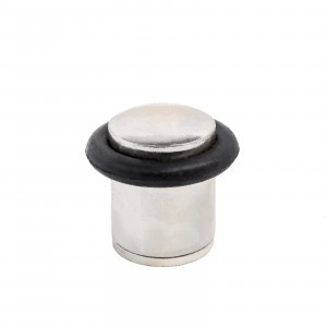 СТАНДАРТ Ограничитель дверной цилиндр 588А-2 CP хром ЕВРОПАКЕТ (400,50)