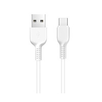 hoco. Кабель для зарядки модель X20, USB-C 3м, цвет: белый