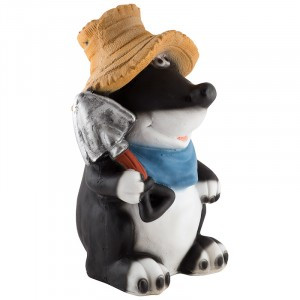 Фигурка садовая Крот в шляпе Н-45см 169349