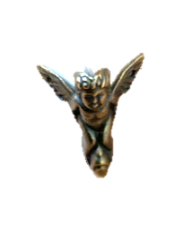 Ножка для шкатулки №4 "Ангел" 44х40мм, бронза