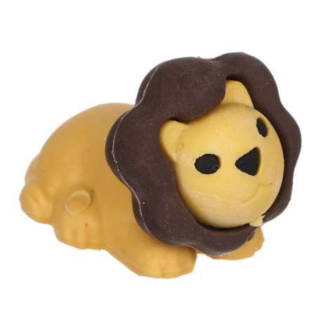 Ластик фигурный в форме зверька, ТПР, 4 дизайна, 2,5-3,8х1,8-2,2х1,6-3,5 см