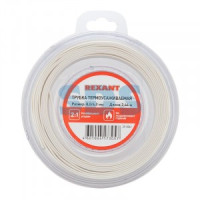 REXANT Трубка термоусадка ТУТ 8/4 мм белая, l ролика=2.44м (8ft) BL 29-0041