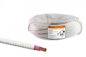 ТDM Провод термостойкий РКГМ 10,0 мм2 (50м)(цена за м)(50!) SQ0122-0021