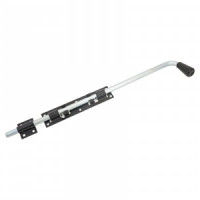 Засов Домарт гаражный ЗГ-600 мод.2 черный d-16мм5)