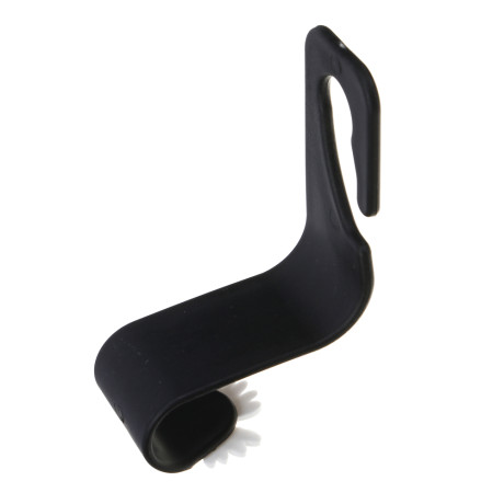 ЕРМАК Крючок на подголовник в ассортименте, набор 2 шт, черный