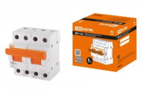 TDM выкл.-разъединитель трехпозиционный МП-125 2Р 125А мод. реверсивный рубильник SQ0224-0045