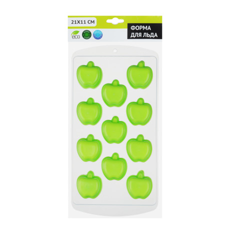 Форма для льда пластик + ТПР, 21х11см, 2 вида