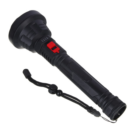 ЕРМАК Фонарь ручной аккумуляторный, 1 LED, 3 режима, 800мАч, 25,5х8см