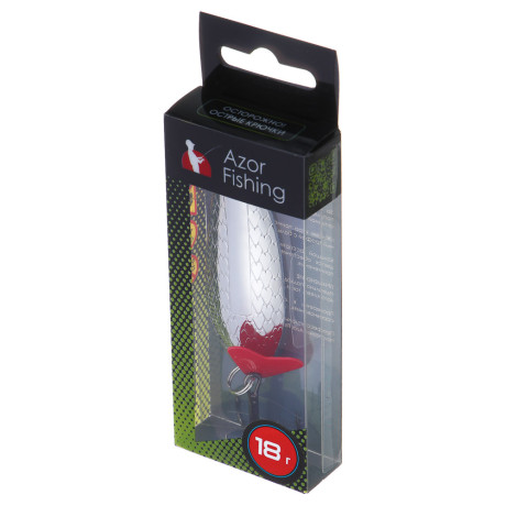 AZOR FISHING Блесна колеблющаяся, 75мм, 18гр