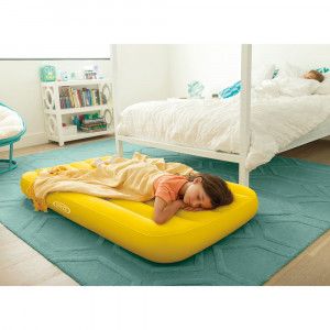 INTEX Кровать надувная, 3-10 лет, 88x157x18см, 2 цвета, 66803NP