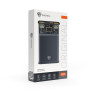 BY Аккумулятор мобильный, 10000мАч, Быстрая зарядка QC3.0, PD22,5W, 5А, прозрачный
