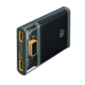 BY Аккумулятор мобильный, 10000мАч, Быстрая зарядка QC3.0, PD22,5W, 5А, прозрачный