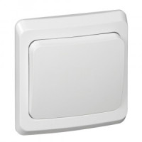 Systeme Electric Этюд выкл. (перекл. проходной) СУ 1 кл. бел. (пл.осн., BC10-004B (20!)