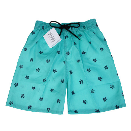 GALANTE Шорты купальные для мальчиков, 100% полиэстер, р. 110-116, цв.бирюзовый