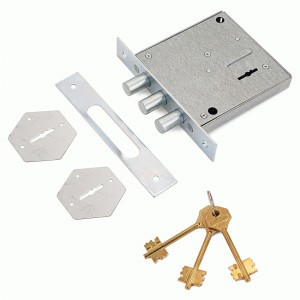 Симеко БИФ 0009*3  Замок врезной б/руч (20)