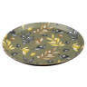 Поднос круглый с антискользящим покрытием, d35,5см, "Тоскана", 2 дизайна