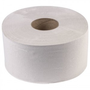 Бумага туал. 200м ЛЮБАША (Сист. Т2) 12шт/уп, dрул=185мм, шир=95мм, dвтулки 60мм, отбеленная 124546